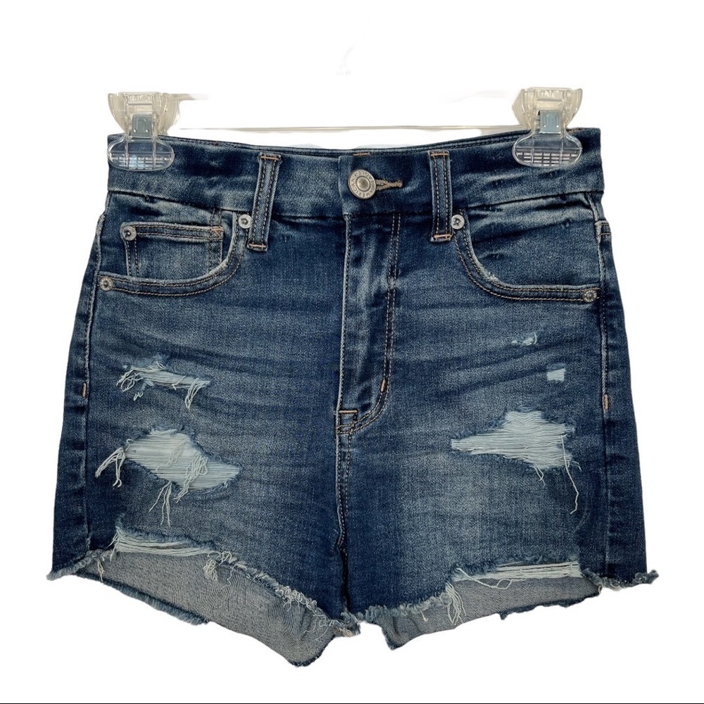 AMERICAN EAGLE Curvy Hi-Rise Shortie Size 00